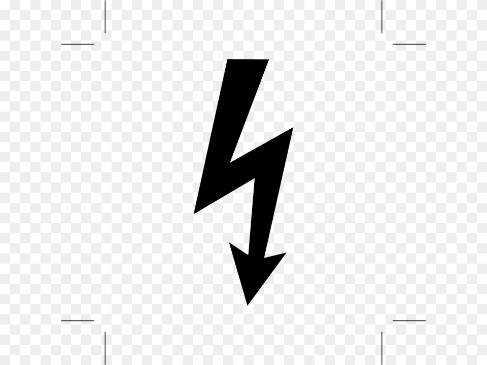 Electricidad Advertencia Peligro Atencin Negro Electricity Warning Symbol, Gray Png