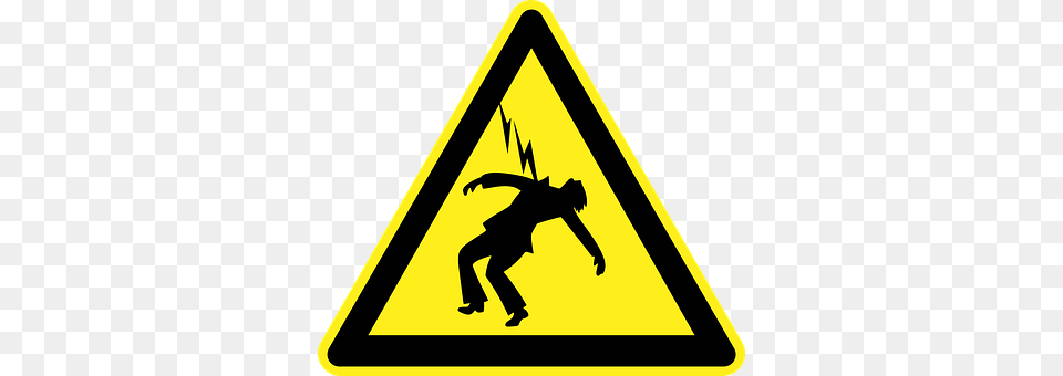 Electricity Sign, Symbol, Person, Road Sign Free Transparent Png
