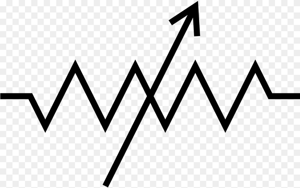 Electricity Clipart Electronics Circuit Electronic Symbol For Resistor, Gray Png