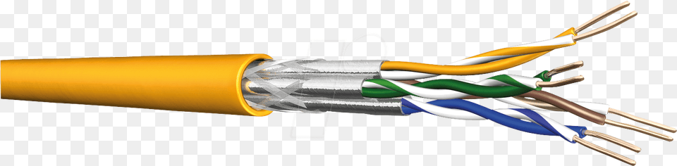 Electricity Clipart Network Cable Cat 7a S Ftp, Wire Png Image