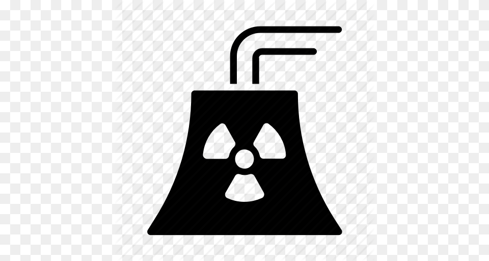 Electricity Energy Nuclear Power Power Plant Radioactive Icon, Architecture, Building, Cowbell Png