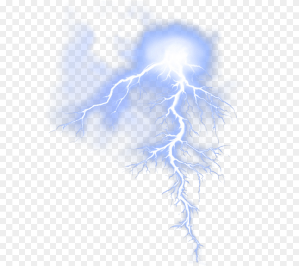 Electricity Picsart Lightning Transparent, Nature, Outdoors, Storm, Thunderstorm Free Png Download