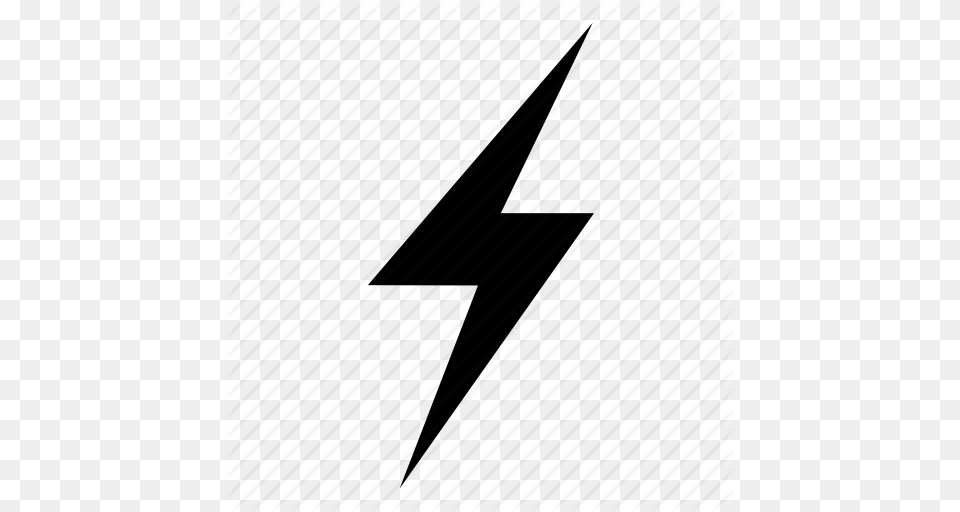 Electricity Power Icon, Symbol, Silhouette Free Transparent Png