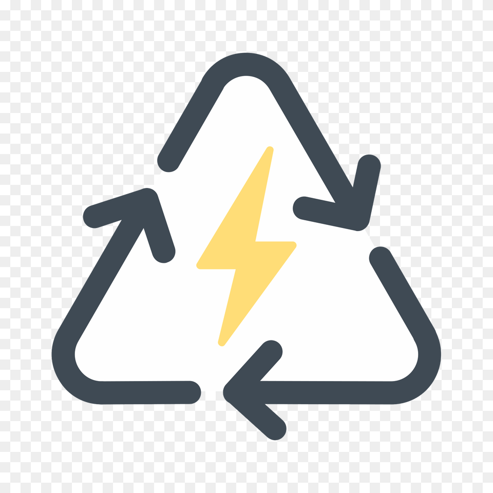 Electricity Triangle Sign Icon, Symbol Free Png Download