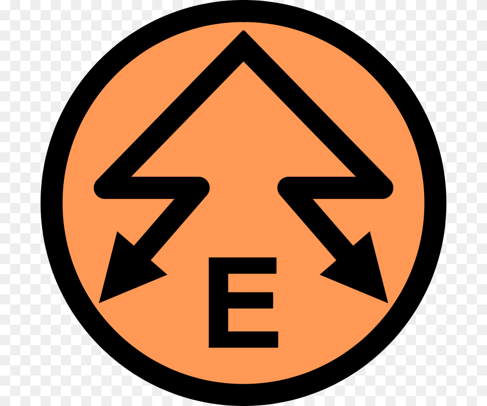 Electricpower Emblem, Sign, Symbol, Road Sign Free Png Download