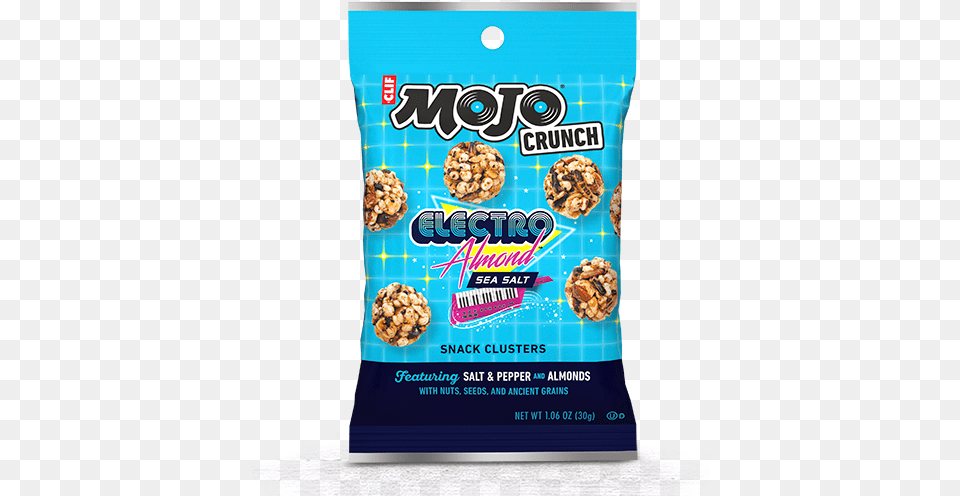 Electro Almond Sea Salt Packaging Mojo Crunch, Food, Produce Free Png Download