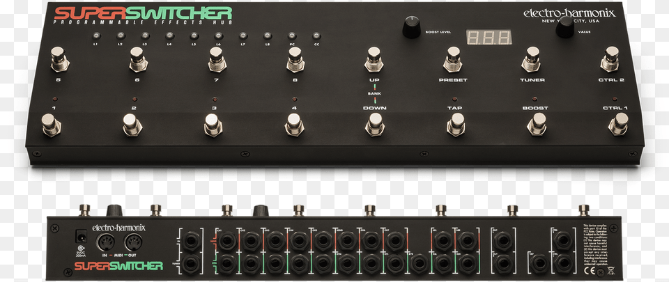 Electro Harmonix Super Switcher, Amplifier, Electronics, Stereo, Electrical Device Free Png