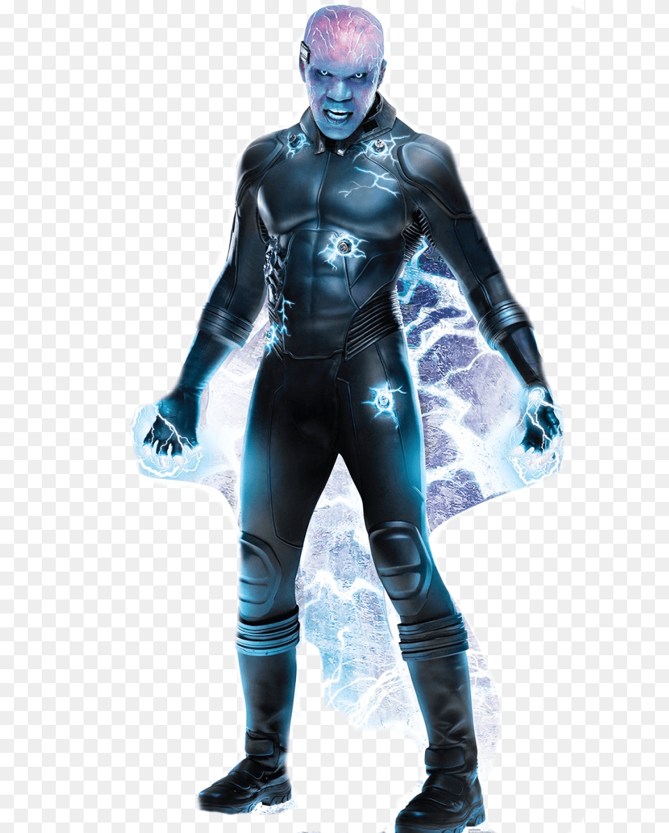 Electro The Amazing Spider Man, Clothing, Costume, Person, Adult Free Png Download