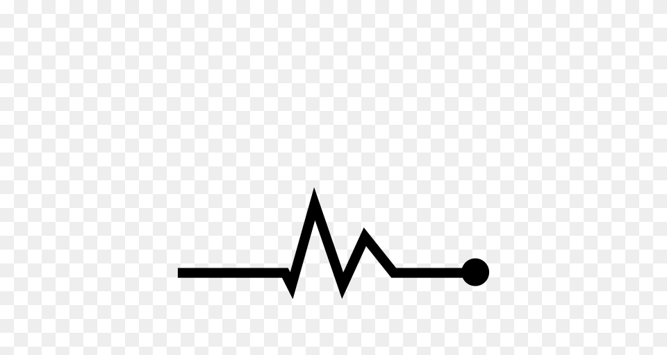 Electrocardiogram Heart Rate Heartbeat Icon With And Vector, Gray Free Png