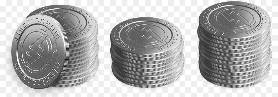 Electroneum Coins, Silver, Coin, Money Free Png Download