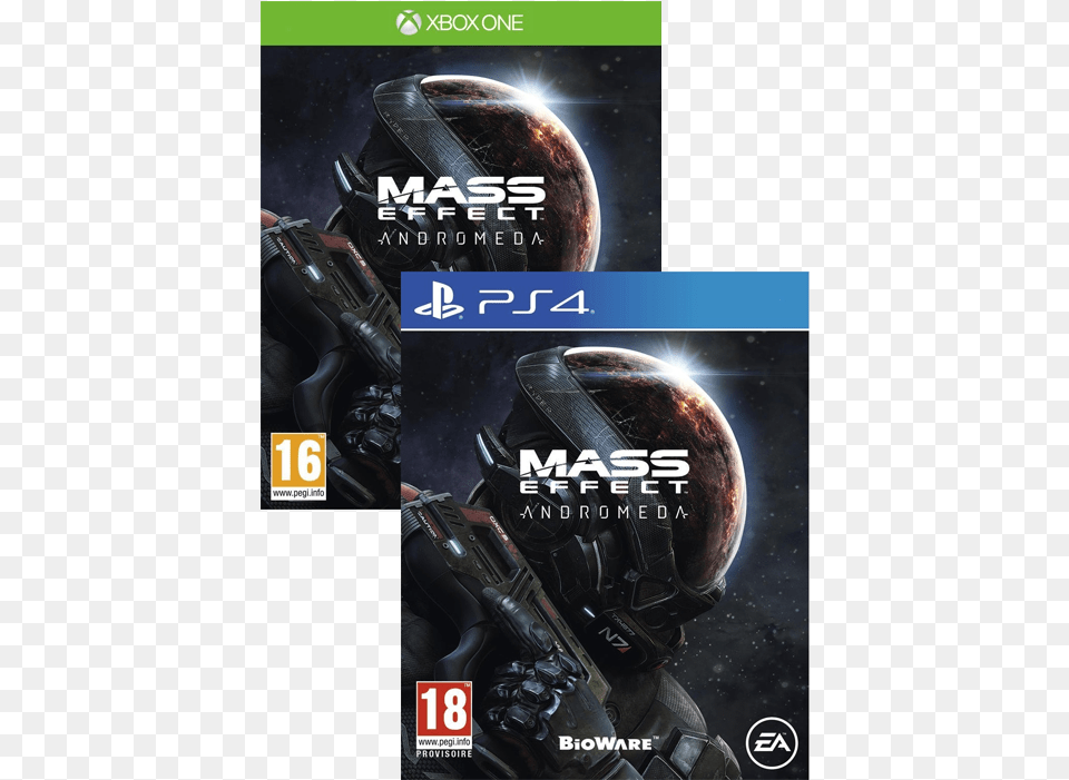 Electronic Arts Mass Effect Andromeda Ps4 Game Mass Effect, Advertisement, Poster, Book, Publication Png Image