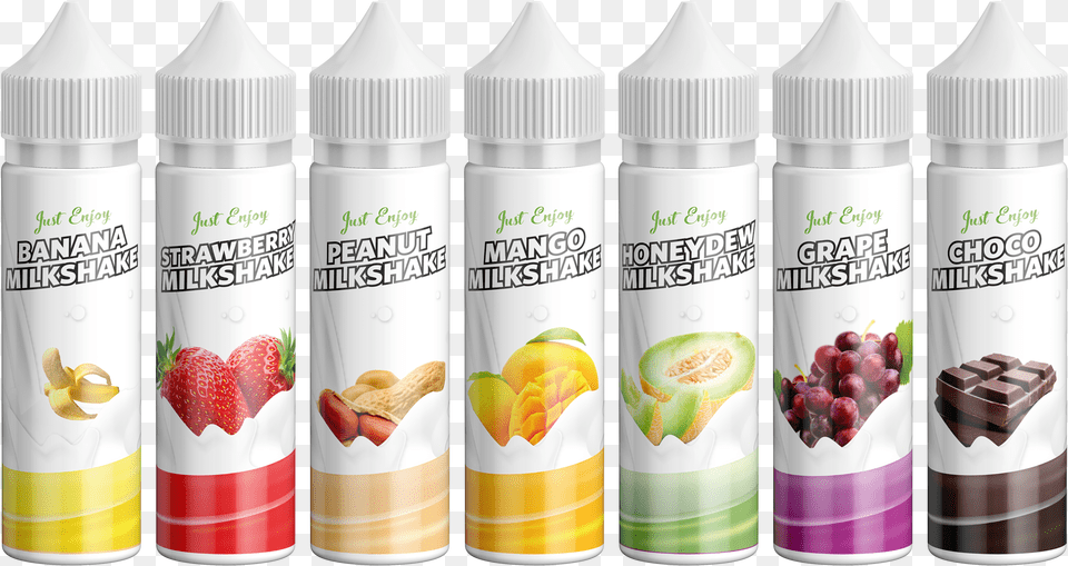 Electronic Cigarette Download Just Enjoy Milkshake Salt Strawberry, Tin, Can, Spray Can, Food Png Image