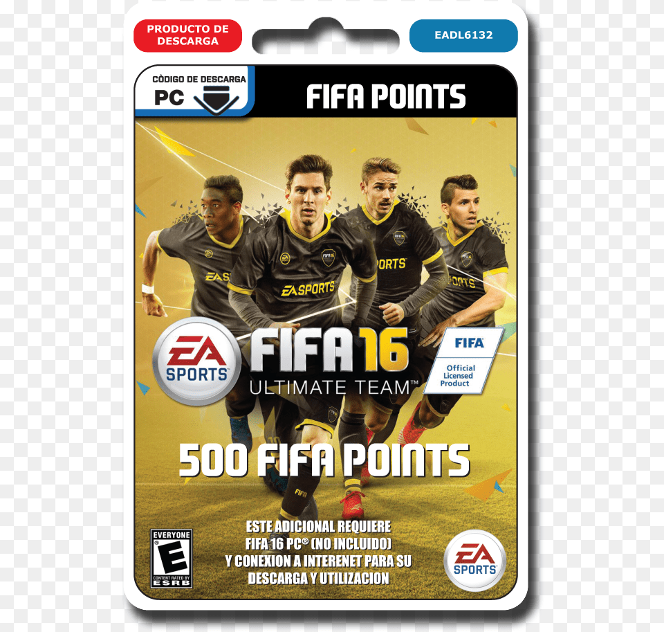 Electronic Fifa 16 2200 Ultimate Team Punkte Dlc Only, Advertisement, People, Person, Poster Png Image