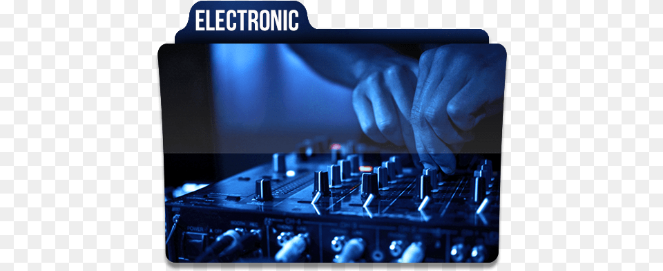 Electronic Music Folder 2 Icon Clipart Image Iconbugcom Dj Music Folder Icon, Computer, Computer Hardware, Computer Keyboard, Electronics Free Png Download
