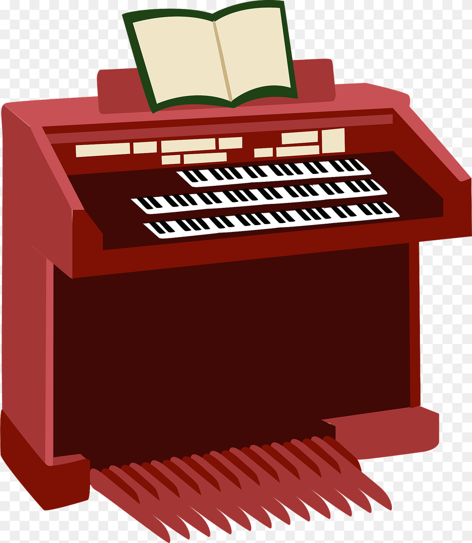 Electronic Organ Clipart, Mailbox, Keyboard Free Png