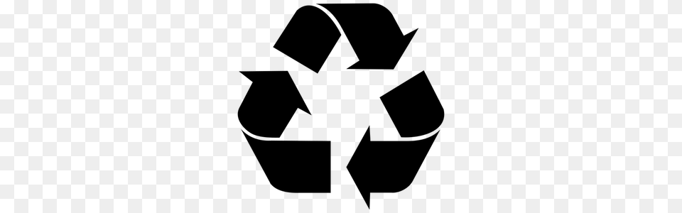 Electronic Recycling Clip Art, Gray Free Png