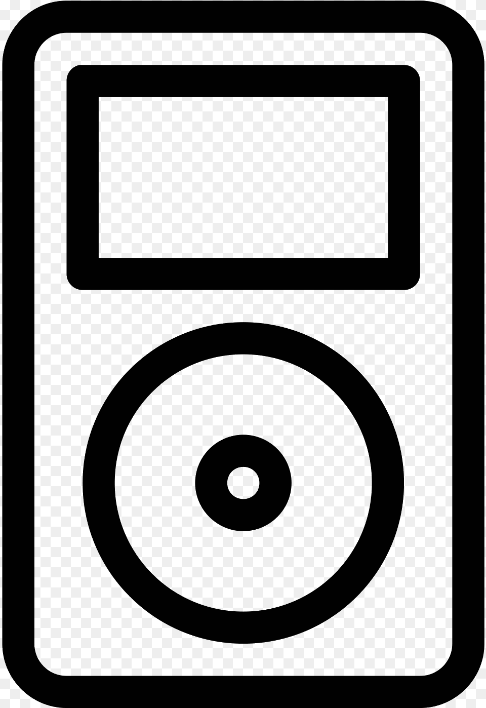 Electronics Clipart Electronic Media Transparent Ipod Clipart, Gray Free Png