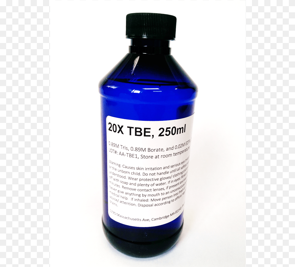 Electrophoresis Buffer Tbe Buffer, Bottle, Food, Seasoning, Syrup Free Png