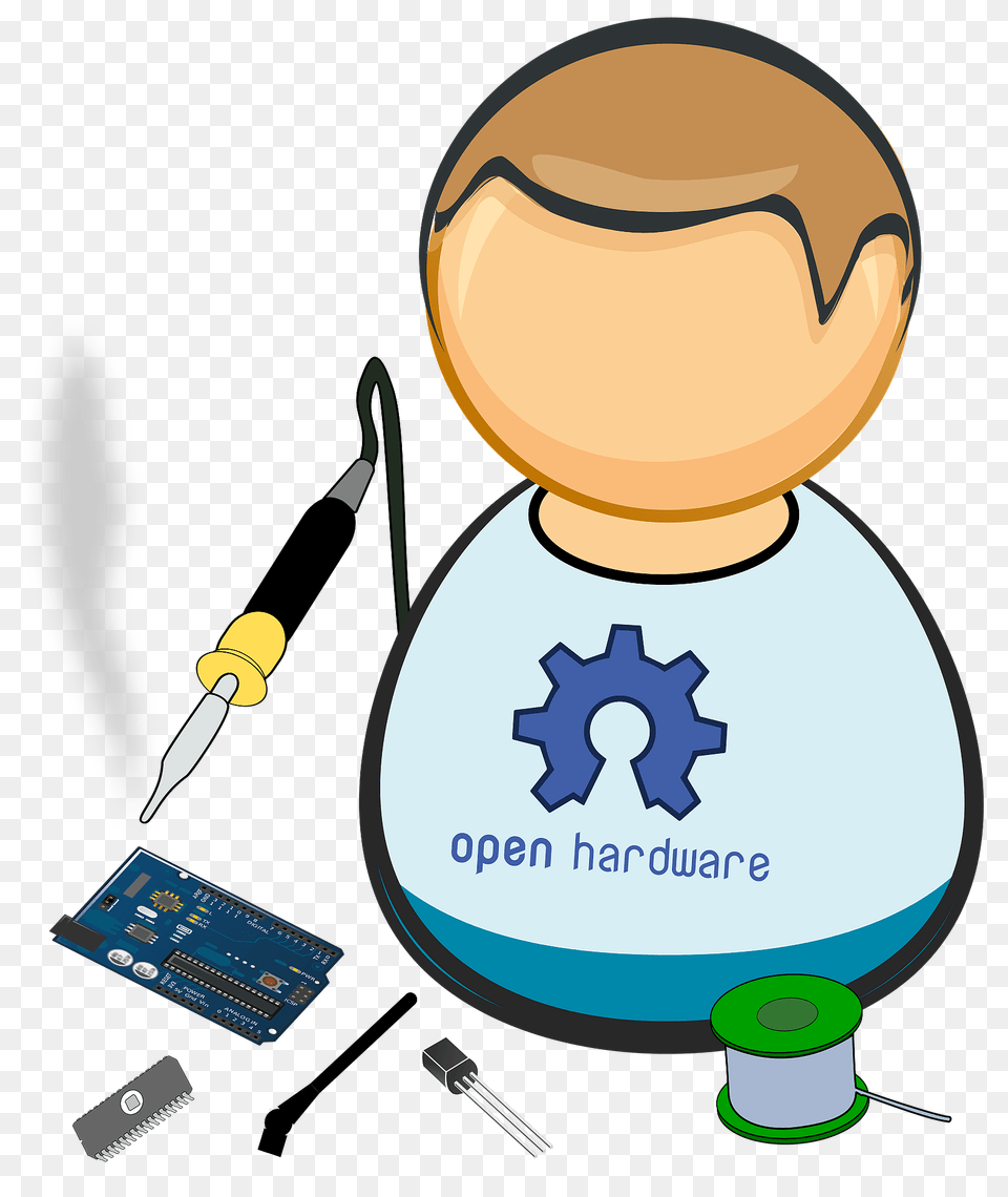 Electrotechnician Hardware Hacker Clipart, Text Free Transparent Png