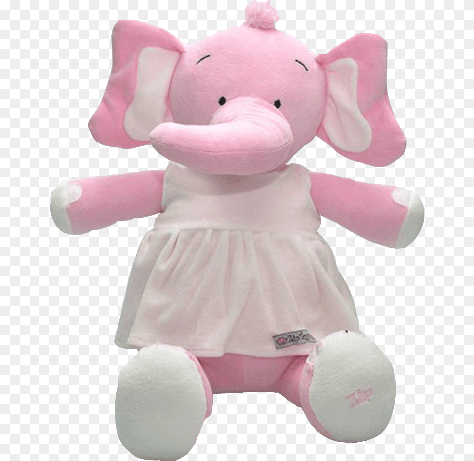Elefante De Pelcia Rosa Lavine Stuffed Toy, Plush, Teddy Bear Free Transparent Png