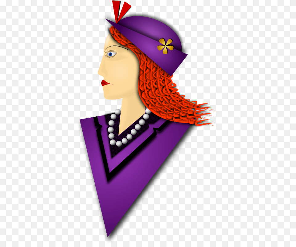 Elegance 3 By, Hat, Purple, Person, Clothing Free Png Download