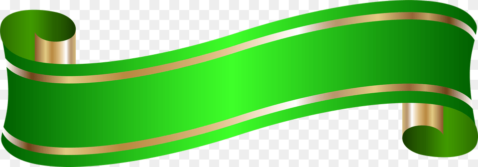 Elegant Banner Green Clip Art Transparent Background Ribbon Blue, Furniture, Table, Text, Document Free Png Download