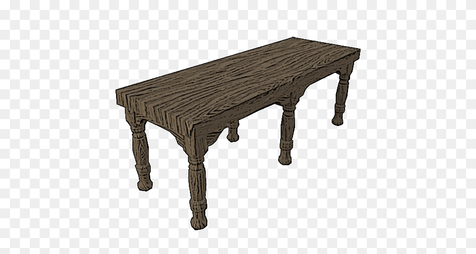 Elegant Bench, Coffee Table, Furniture, Table, Dining Table Free Png Download