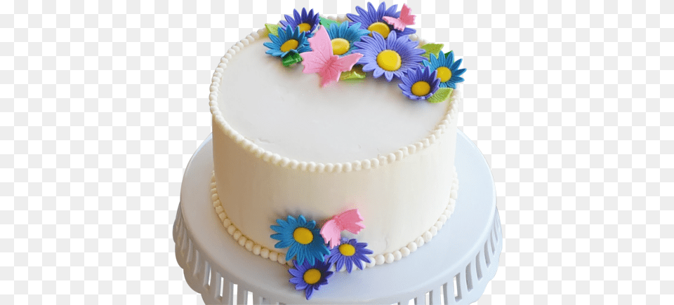 Elegant Birthday Cake Designs Round Birthday Cakes Full Cute Simple Birthday Cakes, Birthday Cake, Cream, Dessert, Food Free Png Download