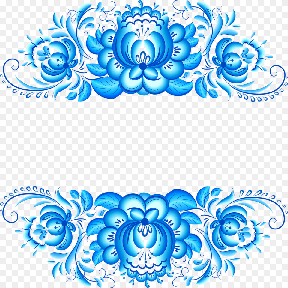 Elegant Blue Floral Pattern Background Vector, Art, Graphics, Accessories, Floral Design Free Transparent Png