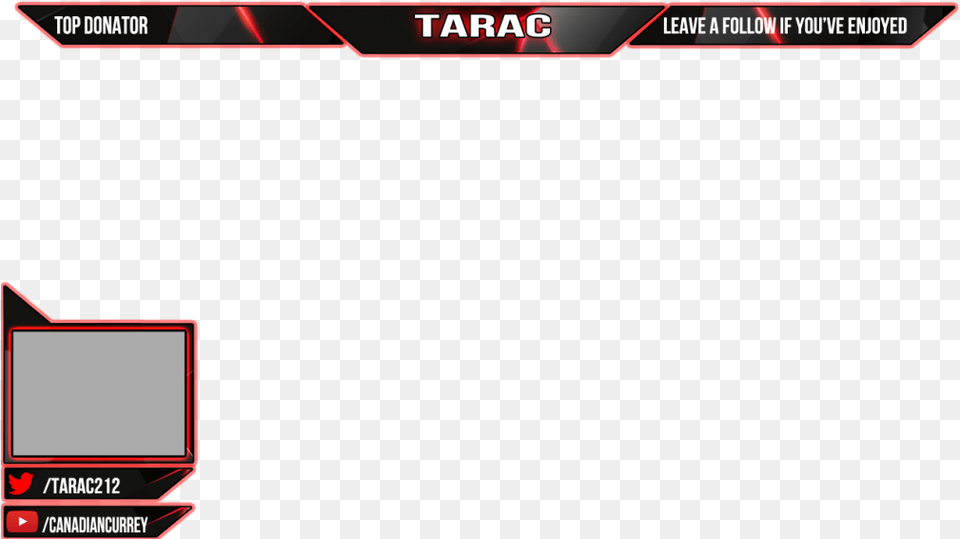 Elegant Borders Twitch Facecam Overlays Template, Computer Hardware, Electronics, Hardware, Screen Free Png Download