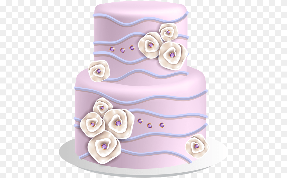 Elegant Cake Clip Art Elegant Birthday Cake, Dessert, Food, Cream, Icing Png Image