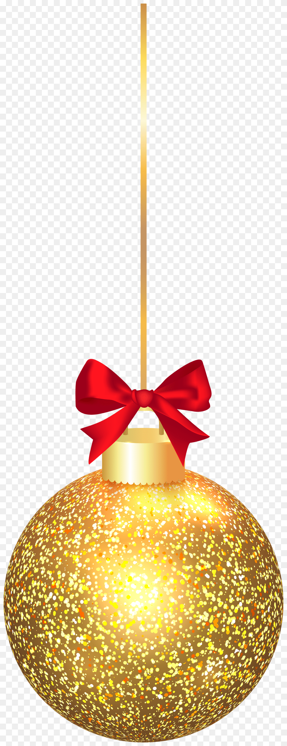 Elegant Christmas Gold Ball Clip Png