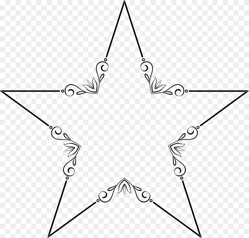 Elegant Clipart, Star Symbol, Symbol Free Png