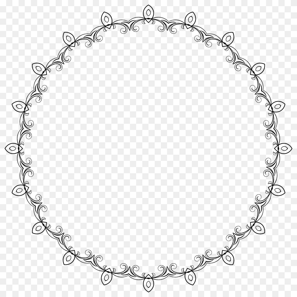 Elegant Flourish Frame Extrapolated Clipart, Oval, Pattern, Home Decor, Accessories Free Png Download