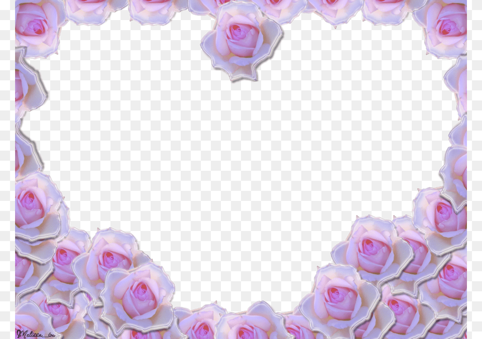 Elegant Frame Heart Heart Border Hd, Flower, Petal, Plant, Rose Free Png