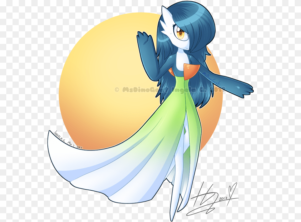 Elegant Gardevoir Cartoon, Book, Comics, Publication, Animal Free Transparent Png