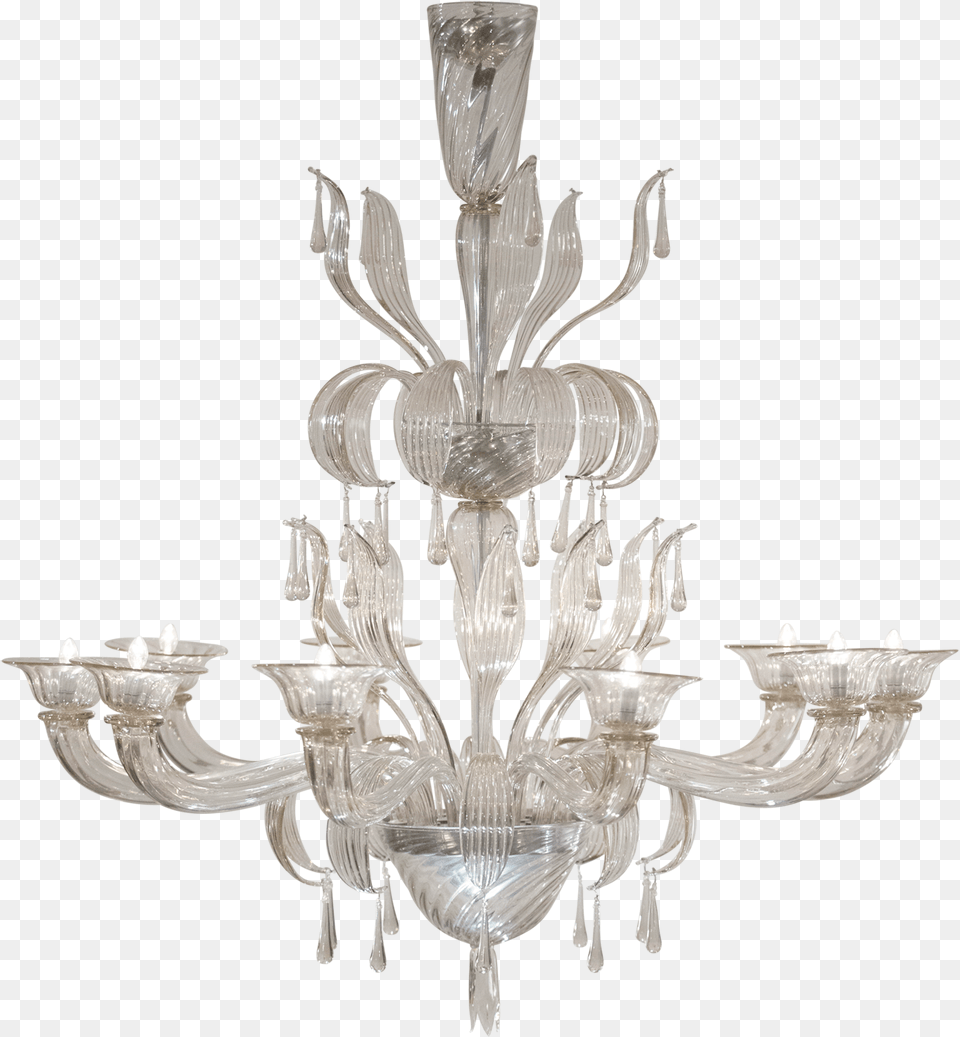 Elegant Glass Chandelier For Decorating Your Home Salviati Murano Glass Chandelier, Lamp Free Png