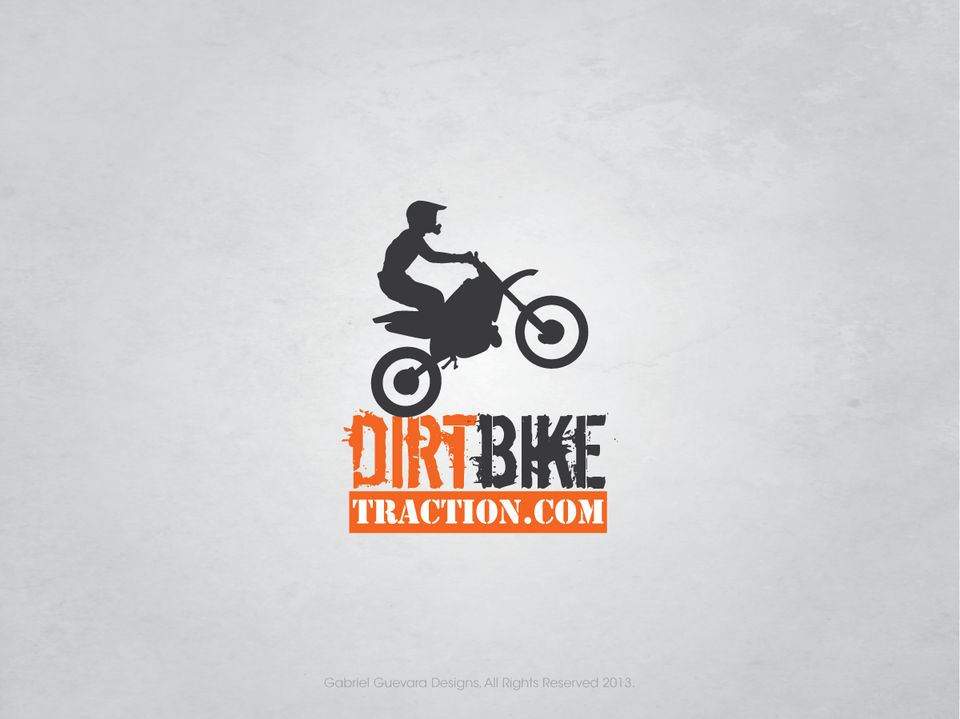 Elegant Playful Logo Design For D J Walker Investments Dirt Bike Symbols, Motorcycle, Transportation, Vehicle, Adult Png Image