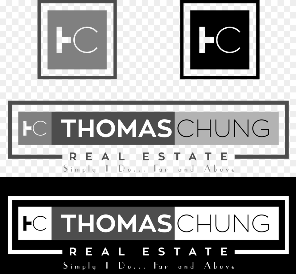 Elegant Playful Realtor Logo Design For A Company Parallel, Advertisement, Poster, Book, Publication Free Png