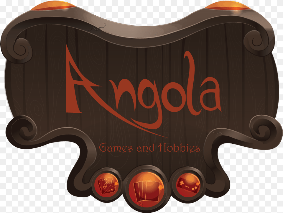 Elegant Playful Retail Logo Design For Angola Games And Graphic Design, Furniture, Table, Hot Tub, Tub Free Png