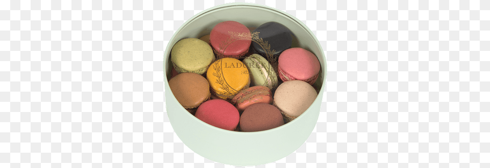 Elegant See Through Round Box Which Let Show Our Macarons Macaron, Food, Sweets Free Png