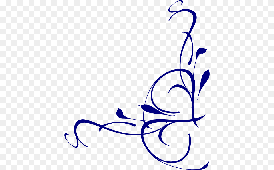 Elegant Swirl Designs Clip Art Right Floral Swirl, Floral Design, Graphics, Handwriting, Pattern Png