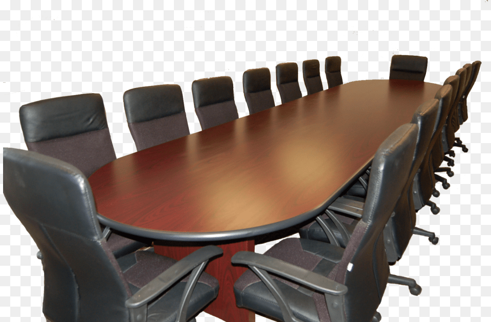 Elegant Table Image With Background Office Desk Image Background, Chair, Furniture, Indoors, Meeting Room Free Png