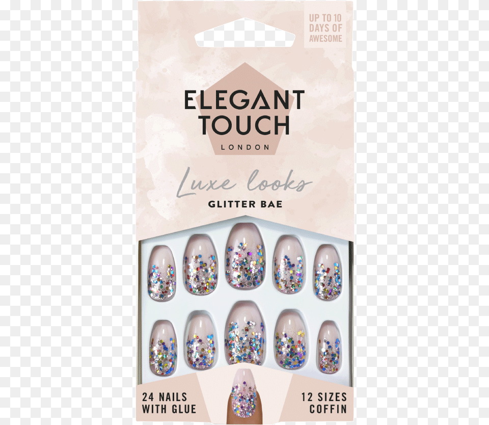 Elegant Touch Luxe Looks False Nails, Body Part, Hand, Nail, Person Free Png