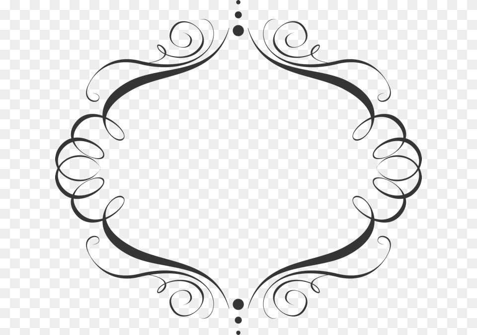 Elegant Wedding Borders, Stencil, Oval, Animal, Kangaroo Free Png Download