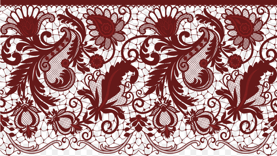 Elegant Wedding Invitation Maroon, Pattern Png Image