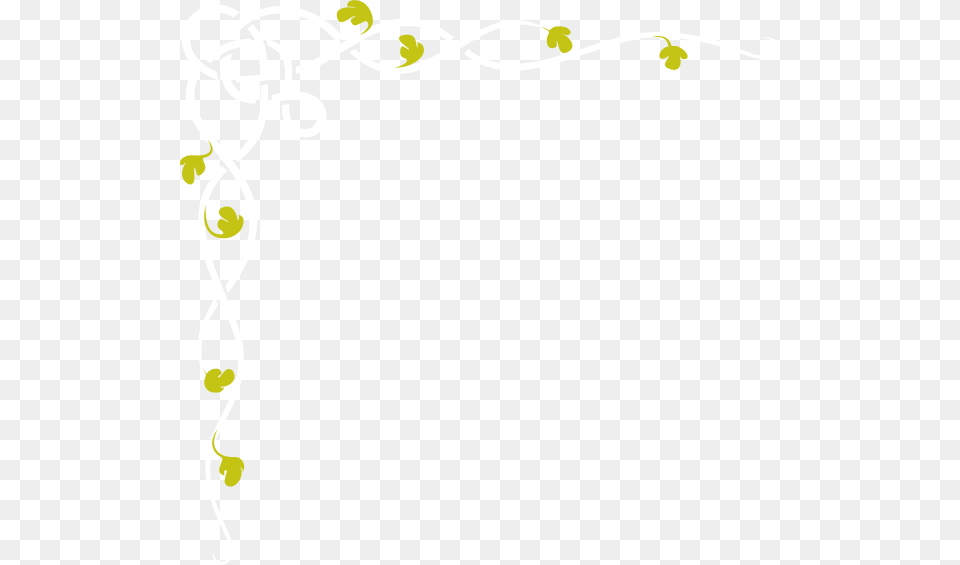 Elegant White Ang Gold Corner Clip Art Vine Border, Paper Free Transparent Png