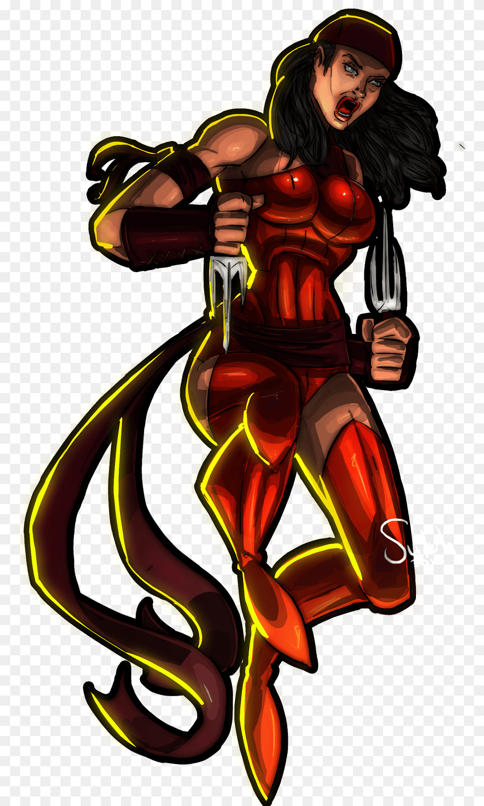 Elektra Comic, Publication, Book, Comics, Adult Free Png