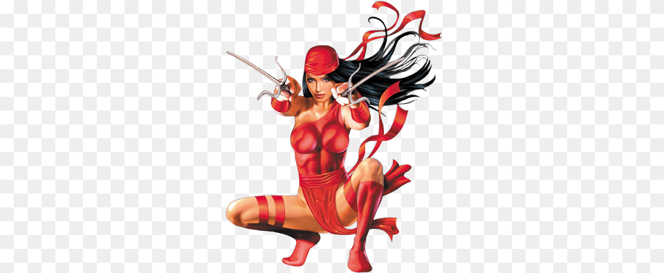 Elektra Marvel Xp Elektra Marvel, Adult, Female, Person, Woman Png