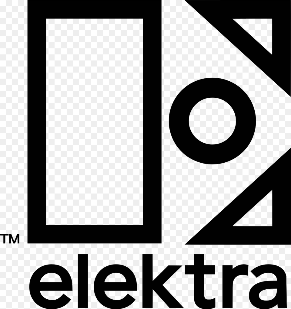 Elektra Records Logo, Text, Number, Symbol, Blackboard Png